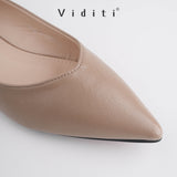 Viditi Myra Leather Flat Shoes // Sepatu Import Wanita // Lepes // Teplek // Kerja // Kuliah // Kantor