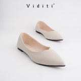 Viditi Myra Leather Flat Shoes // Sepatu Import Wanita // Lepes // Teplek // Kerja // Kuliah // Kantor