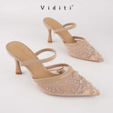 Viditi Seraphine Mules Heels 8 cm