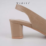 Viditi Milan Croco Block Heels 5 cm