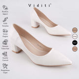 Viditi Freya Croco Block Heels
