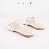 Viditi Sarina Mules | Sandal Import Wanita | Flat Shoes | Mules | Sandal