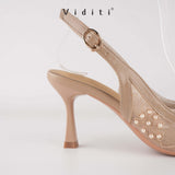Viditi Seraphine Sling Back Heels 8 cm