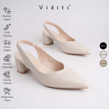 Viditi Milan Doff Block Heels 4 cm | Shoes | Sepatu Import Wanita | Tumit | Hak Tinggi | Pesta