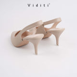 Viditi Sella Leather Heels 6 cm | Shoes | Sepatu Import Wanita | Tumit | Polos | Pesta