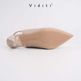 Viditi Miya Leather Heels 4 cm | Shoes | Sepatu Import Wanita | Hak Tinggi | Pesta