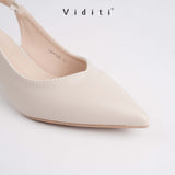 Viditi Miya Doff Heels 4 cm | Shoes | Sepatu Import Wanita | Wedding | Nikahan | Polos | Kerja