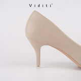 Viditi Grace Leather Heels 6 cm | Shoes | Sepatu Import Wanita | Tumit | Hak Tinggi | Polos | Pesta