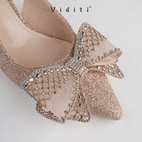 Viditi Natasha Sling Back Heels 6 cm | Shoes | Sepatu Import Wanita | Nikah | Sangjit | Prewed