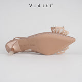 Viditi Natasha Sling Back Heels 6 cm | Shoes | Sepatu Import Wanita | Nikah | Sangjit | Prewed