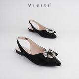 Viditi Carla Sling Back | Sepatu Import Wanita | Lepes | Kerja | Kuliah | Kantor | Flat Shoes