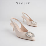 Viditi Rania Sling Back 6 cm | Shoes | Sepatu Import Wanita | Hak Tinggi | Wedding | Seserahan
