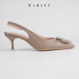 Viditi Rania Sling Back 6 cm | Shoes | Sepatu Import Wanita | Hak Tinggi | Wedding | Seserahan