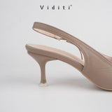 Viditi Rania Sling Back 6 cm | Shoes | Sepatu Import Wanita | Hak Tinggi | Wedding | Seserahan