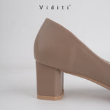 Viditi Crystal Block Heels 4 cm | Sepatu Import Wanita