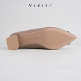 Viditi Crystal Block Heels 4 cm | Sepatu Import Wanita