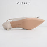 Viditi Crystal Sling Back Heels 4 cm | Shoes | Sepatu Import Wanita | Tumit | Hak Tinggi