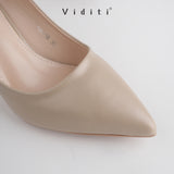 Viditi Grace Doff Heels 6 cm | Shoes | Sepatu Import Wanita | Hak Tinggi | Polos | Pesta | Wedding