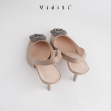 Crystal Sling Back 6 cm by Viditi