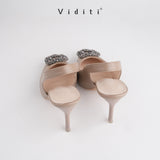 Crystal Sling Back 9 cm by Viditi