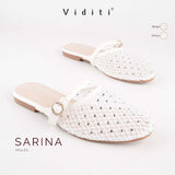 Viditi Sarina Mules | Sandal Import Wanita | Flat Shoes | Mules | Sandal