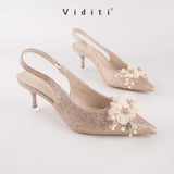 Viditi Mirela Sling Back Heels 6 cm