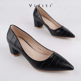 Viditi Freya Croco Block Heels