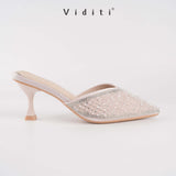 Viditi Junia Mules Heels 5 cm | Shoes | Sepatu Import Wanita | Pesta | Wisuda | Kerja