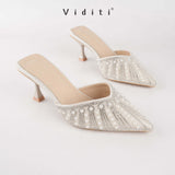 Viditi Florentia Mules Heels 6 cm