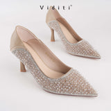 Viditi Seren Heels 7 cm | Shoes | Sepatu Import Wanita | Wedding | Nikahan | Wisuda | Seserahan