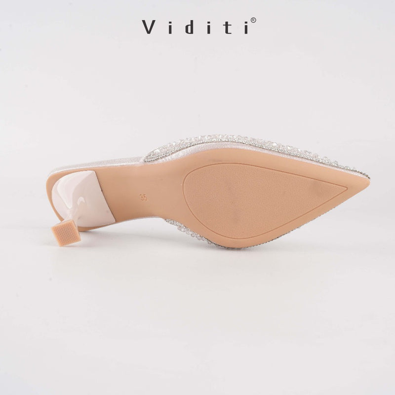 Viditi Junia Mules Heels 5 cm | Shoes | Sepatu Import Wanita | Pesta | Wisuda | Kerja