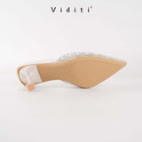 Viditi Florentia Mules Heels 6 cm