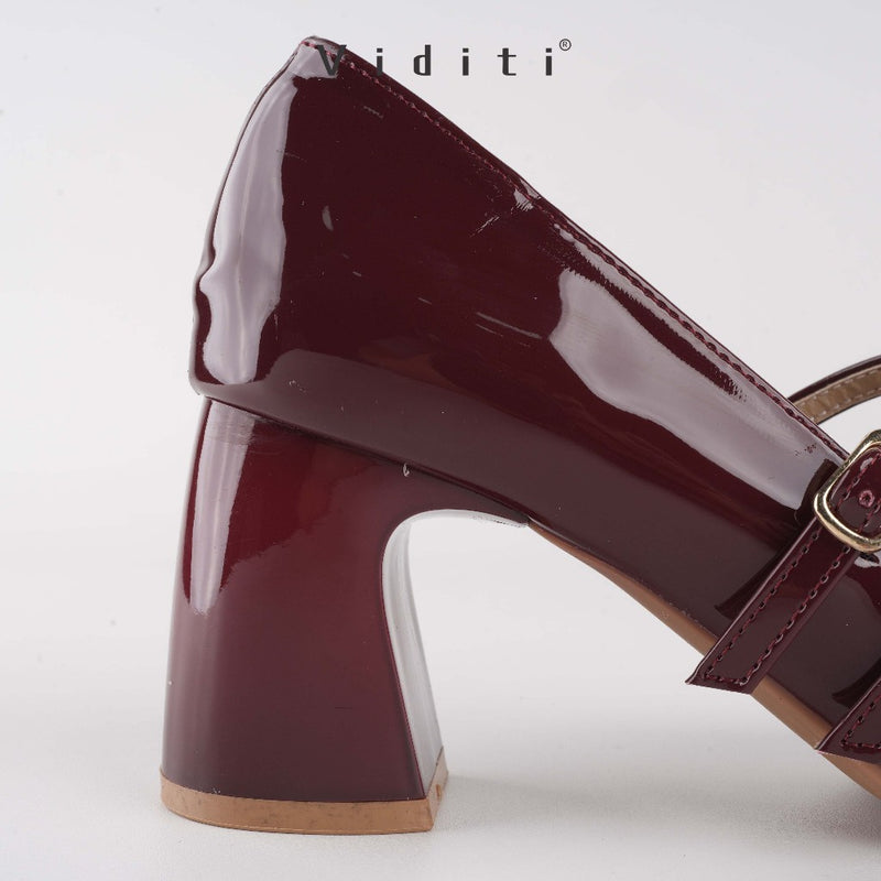 Viditi Celina Block Heels 7 cm | Shoes | Sepatu Import Wanita | Nikahan | Wisuda | Sangjit | Prewed
