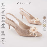 Viditi Mirela Sling Back Heels 6 cm