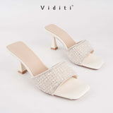 Viditi Lorine Sandal 7 cm | Shoes | Sendal Import Wanita | Santai | Jalan | Harian | Block Heels