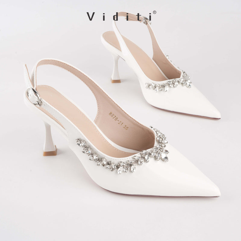 Viditi Josie Heels 7 cm | Shoes | Sepatu Import Wanita | Wedding | Nikahan | Wisuda | Seserahan