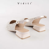 Viditi Caira Sling Back Block Heels 3cm