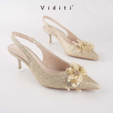 Viditi Mirela Sling Back Heels 6 cm