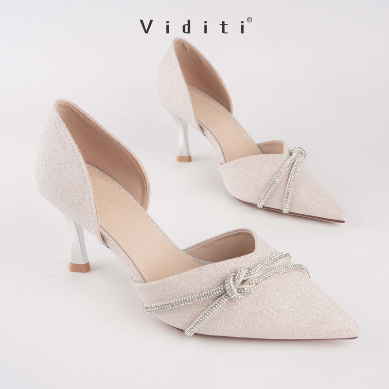 Viditi Nerina Heels 7 cm | Shoes | Sepatu Import Wanita | Wedding | Nikahan | Wisuda | Seserahan