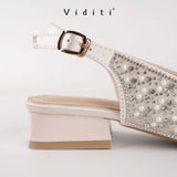 Viditi Caira Sling Back Block Heels 3cm