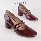 Viditi Celina Block Heels 7 cm | Shoes | Sepatu Import Wanita | Nikahan | Wisuda | Sangjit | Prewed