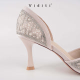 Viditi Amelie Heels 7 cm | Shoes | Sepatu Import Wanita | Hak Tinggi | Pesta | Wedding