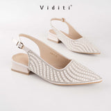 Viditi Luisa Sling Back Block Heels 3cm