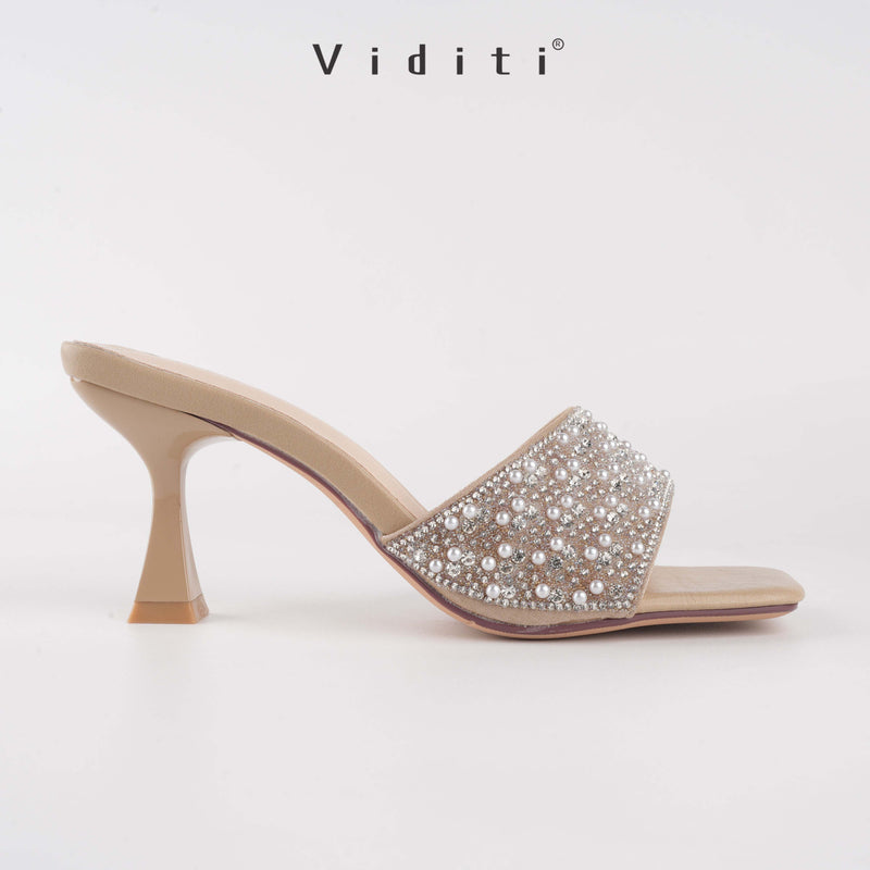 Viditi Caira Sandal 7 cm | Shoes | Sendal Import Wanita | Santai | Jalan | Harian | Heels