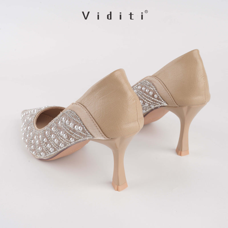 Viditi Florentia Heels 7 cm | Shoes | Sepatu Import Wanita | Wedding | Nikahan | Wisuda | Seserahan