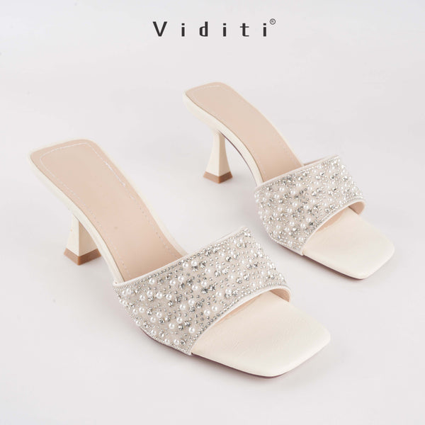 Viditi Caira Sandal 7 cm | Shoes | Sendal Import Wanita | Santai | Jalan | Harian | Heels