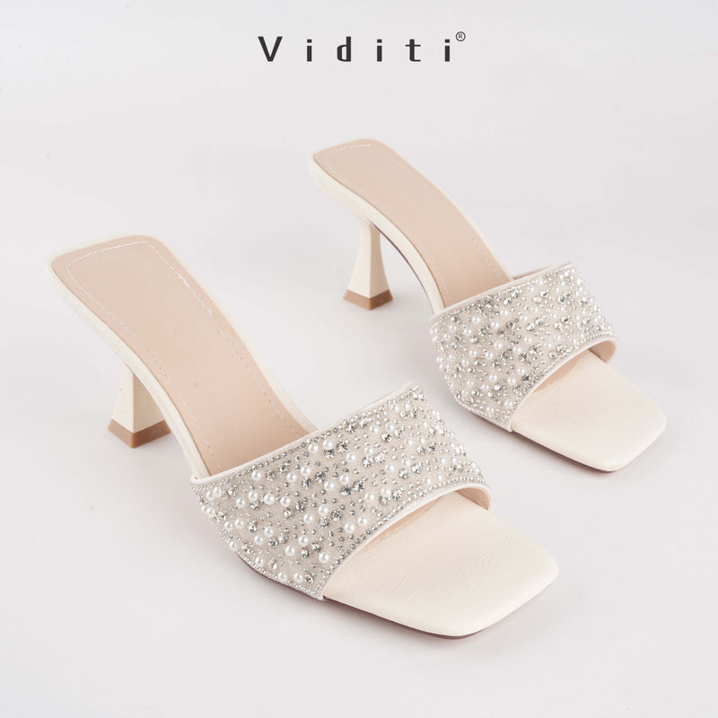 Viditi Caira Sandal 7 cm | Shoes | Sendal Import Wanita | Santai | Jalan | Harian | Heels