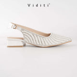 Viditi Luisa Sling Back Block Heels 3cm