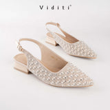 Viditi Caira Sling Back Block Heels 3cm