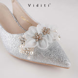 Viditi Mirela Sling Back Block Heels 5cm